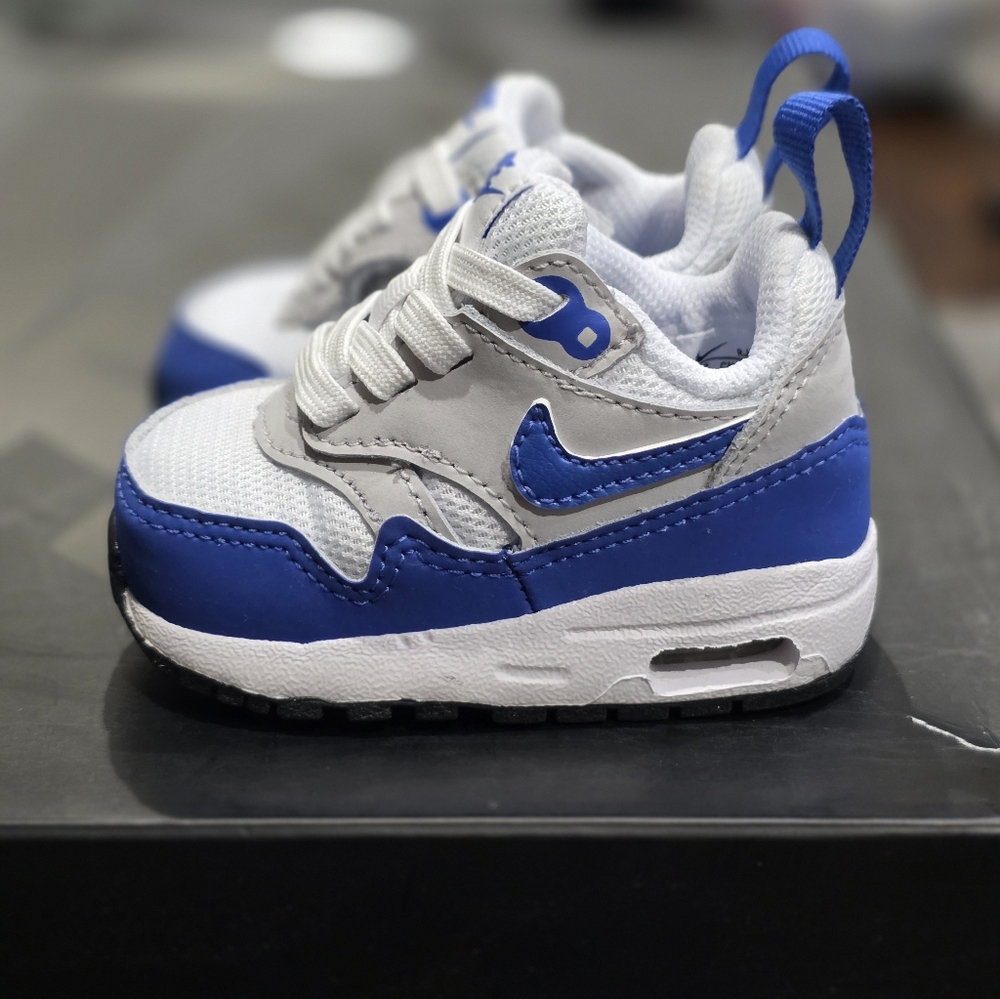 Nike Air Max 1 EasyOn Royal Blue TD NWT